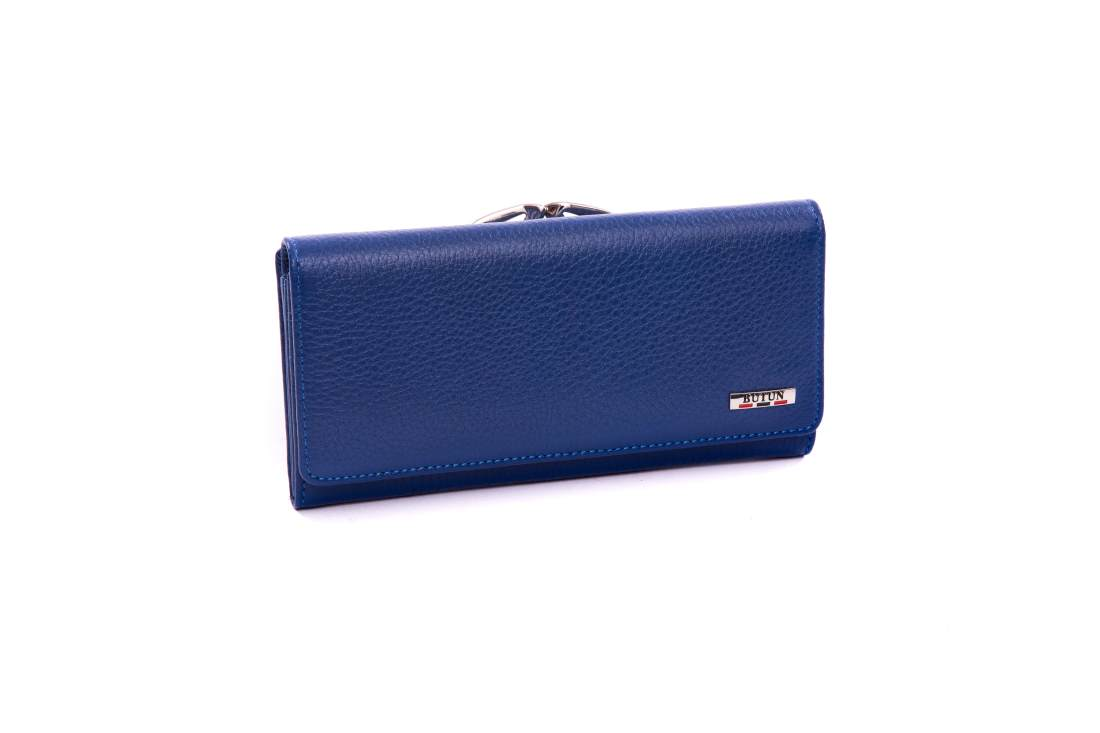 Синий женский кошелёк
